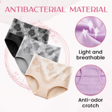 High-Waisted Antibacterial Panties