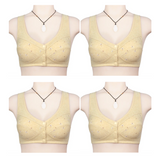 🌷 New Design for Senior Front Closure Cotton Bra