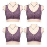 🌷 New Design for Senior Front Closure Cotton Bra