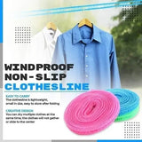 (🔥HOT SALE NOW - 48% OFF)Windproof Non-Slip Clothesline(32 ft)