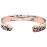 The Day I Lost You Memorial Bracelet