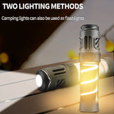 Multifunctional outdoor mosquito killing camping lamp