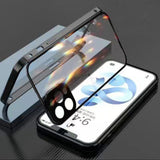 Compatible with Apple for Iphone13 12pro Double Sided Buckle Magnetic Phone Case