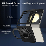 Samsung series Galaxy Z Flip5 rotating ring magnetic holder mobile phone case