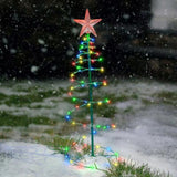 🔥🔥Solar Metal LED Christmas Tree🎄 Decoration String Lights🎄