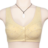 🌷 New Design for Senior Front Closure Cotton Bra