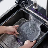 Workstation Kitchen Sink Kit With Digital Temperature Display