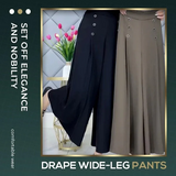 Stylish Pleated Wide-Leg Pants 👉Comfort & Slim