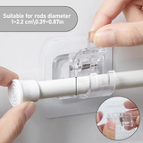 Self Adhesive Curtain Rod Holder