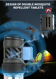 Multifunctional outdoor mosquito killing camping lamp