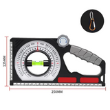 Portable mechanical inclinometer