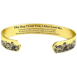 The Day I Lost You Memorial Bracelet