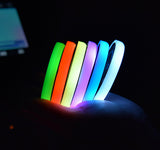 Colorful Cup Holder LED Illuminated Coasters Auto Ambient Lighting