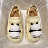 🔥 Cute Slipper With Panda Lamp Summer Sandales Femme Light Funny Woman Slippers Shoes Women