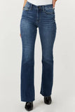 Mid-Rise Tummy Tuck Bootcut Jeans(Buy 2 Free Shipping)