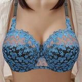 New Women Comfort Soft Breathable Wire Free Plus Size Bra