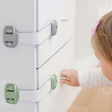 Baby safety locks Pinch-proof doors Closet cabinet locks 5PCS