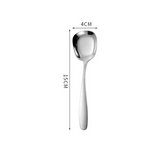 Square Head Stainless Steel Spoons  buy 3 get 2 free-5pcs