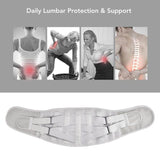 Belt for back pain relief Scoliosis Lumbar support Breathable mesh design (Free shipping on the second one for $5 off)）