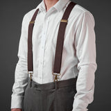 Leather Suspenders for handsome & Love