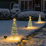 🔥🔥Solar Metal LED Christmas Tree🎄 Decoration String Lights🎄