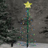 🔥🔥Solar Metal LED Christmas Tree🎄 Decoration String Lights🎄