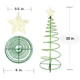 🔥🔥Solar Metal LED Christmas Tree🎄 Decoration String Lights🎄