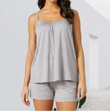 Loose-fitting Tank Top With Built-in Bra