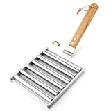 Removable Stainless Steel Sausage Grill Rolling Grill