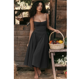 Sleeveless Corset Fit Midi Dress(BUY 2 FREE SHIPPING)