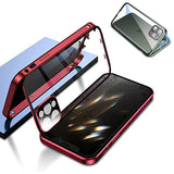 Compatible with Apple for Iphone13 12pro Double Sided Buckle Magnetic Phone Case