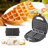 6 in 1 Waffle Maker Sandwiches Donut Cakes Barbecue Breakfast Machine