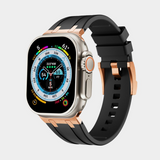 New XAP Metal Head Silicone Band For Apple Watch