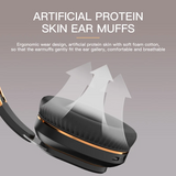 Headset Bluetooth headset Type-C interface folding plug card subwoofer stereo wireless headset