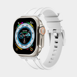 New XAP Metal Head Silicone Band For Apple Watch