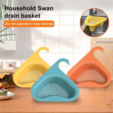 🔥 Kitchen Sink Drain Basket Swan Drain Rack🔥