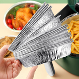 50 Pcs Set Reusable Aluminum Foil Air Fryer Liners