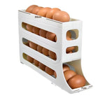 Egg Holder for Fridge, Eggs Dispenser Auto Rolling