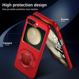 Samsung series Galaxy Z Flip5 rotating ring magnetic holder mobile phone case