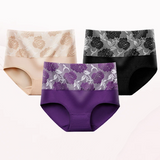 High-Waisted Antibacterial Panties