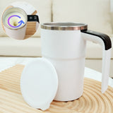 Electric Coffee Mug USB Rechargeable Automatic Magnetic Mug Kitchen Gadgets