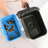 (🎁2024 New Year 🎁)Foldable Air Fryer Silicone Baking Tray