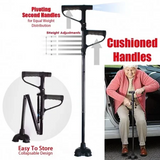 🔥💥Aluminum alloy with LED light non-slip foldable walking stick💥👵