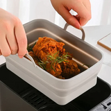 (🎁2024 New Year 🎁)Foldable Air Fryer Silicone Baking Tray