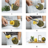 Food Grade Stainless Steel Pineapple Slicer