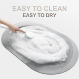 Bathroom absorbent quick-drying carpet mats