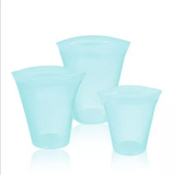 Reusable Silicone Zip Containers(1 Set)