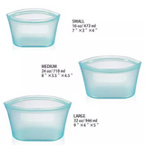 Reusable Silicone Zip Containers(1 Set)