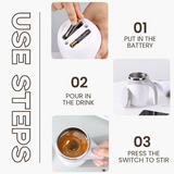 USB ChargingElectric Stirring Travel Cup Best Cute Gift