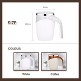 USB ChargingElectric Stirring Travel Cup Best Cute Gift